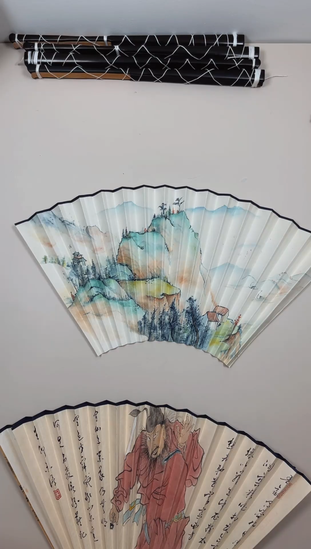 扇子16方2.0排口师韵扇面