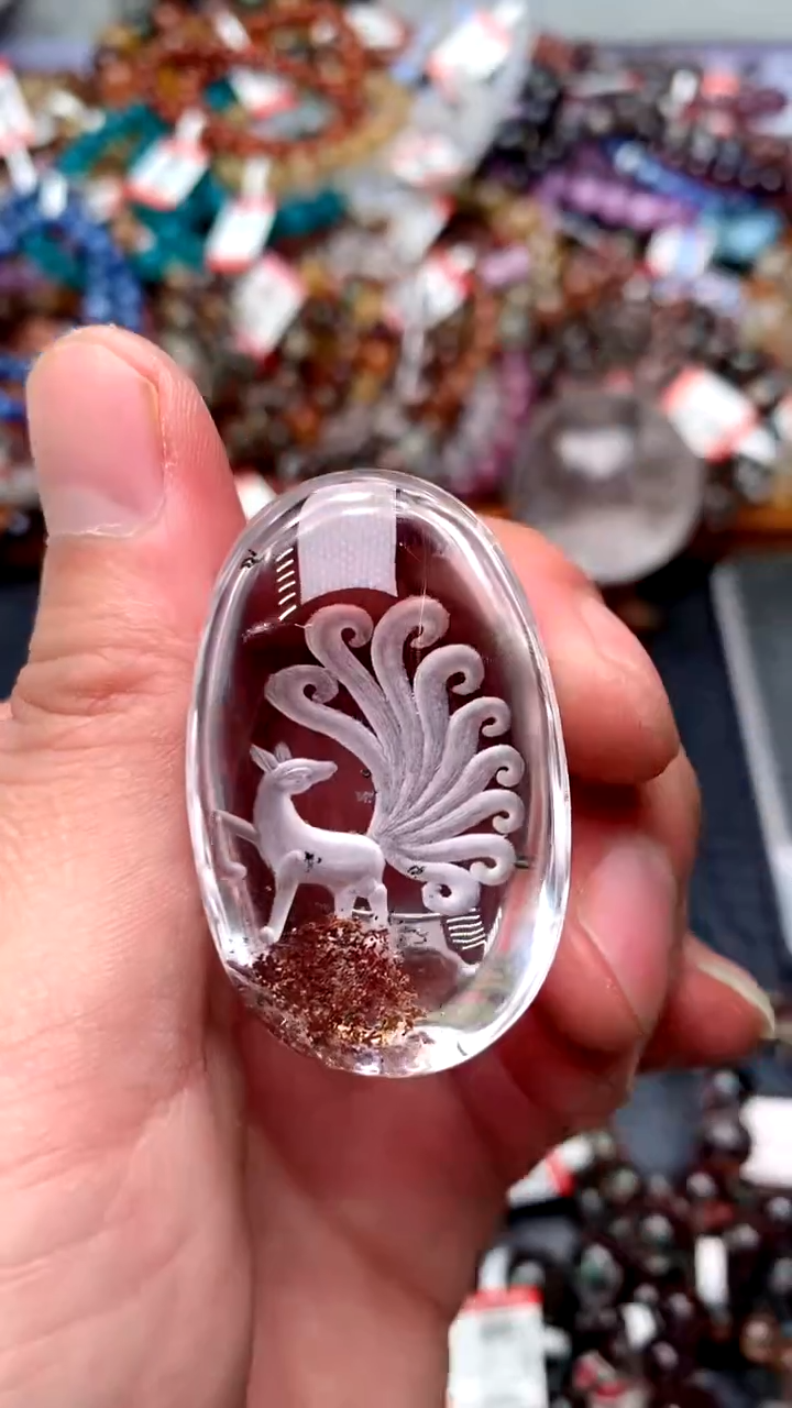 【闪购商品】水晶吊坠(赠链)未镶嵌50