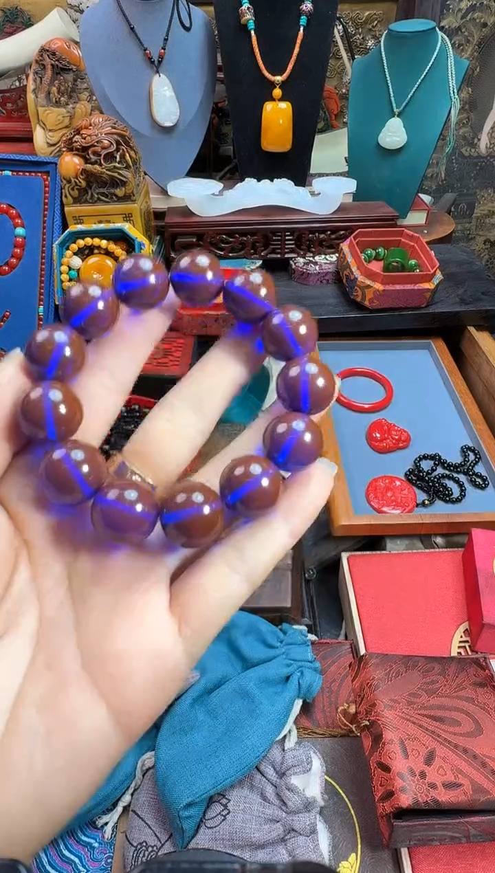 【闪购商品】琥珀手链未镶嵌8787897879876867