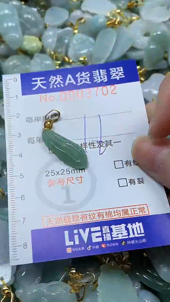 颈饰未镶嵌翡翠纯天然a货翡翠