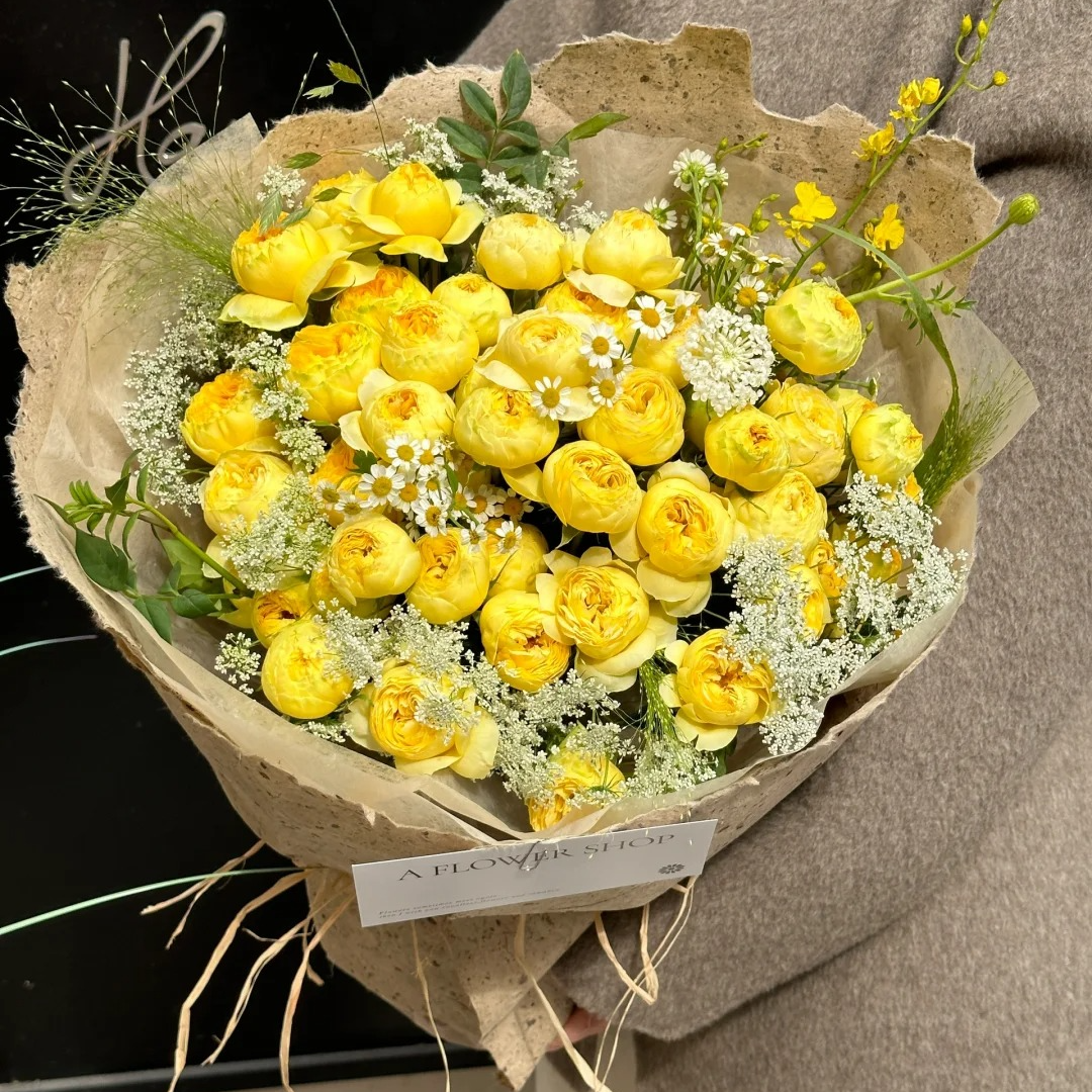 金色潮流【植末-高级多头玫瑰】1单中通包邮，3单顺丰冷链
