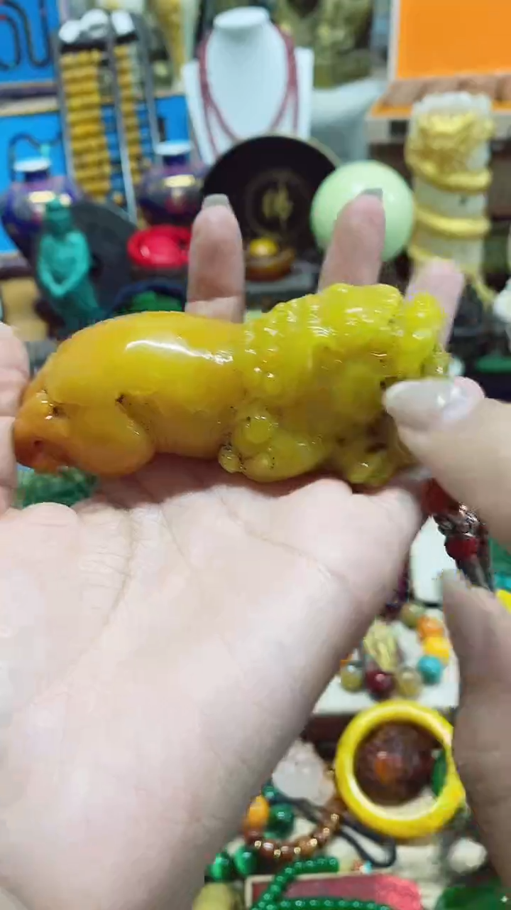 【闪购商品】和田玉（黄玉）A08175未镶嵌A08175