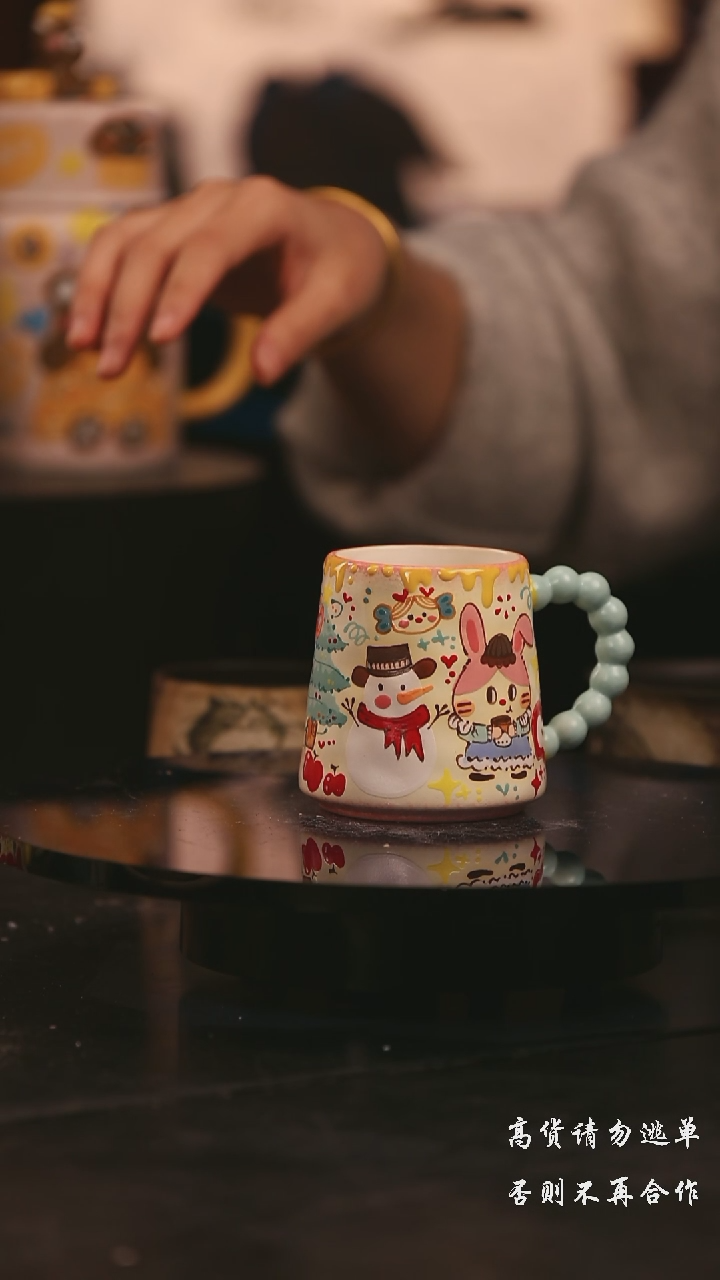 陶瓷景德镇可爱设计师款陶瓷 