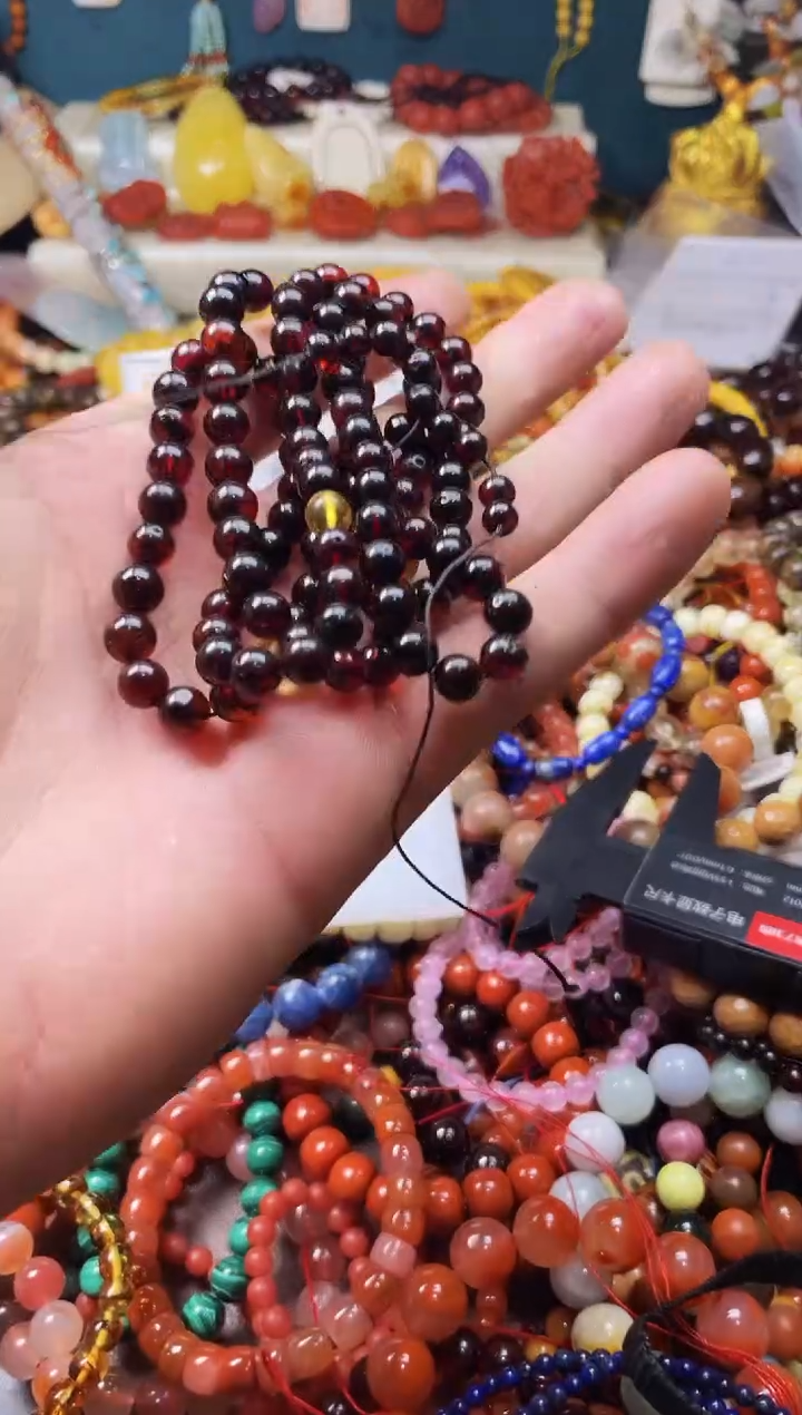 【闪购商品】琥珀颈饰未镶嵌45209 一物一图发货