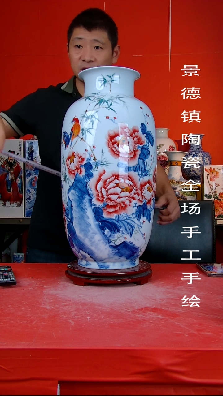 摆件景德镇陶瓷 全场手工手绘4