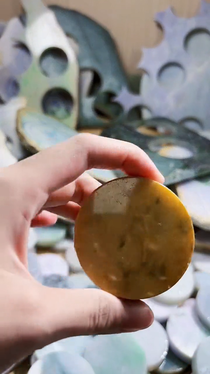翡翠未镶嵌颈饰翡翠A货 温谭750