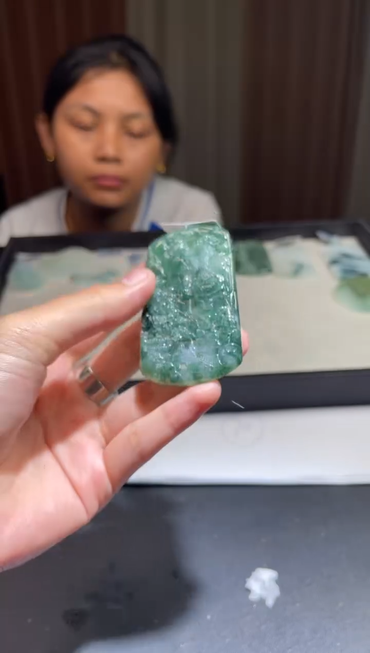 未镶嵌定制翡翠定制孤品