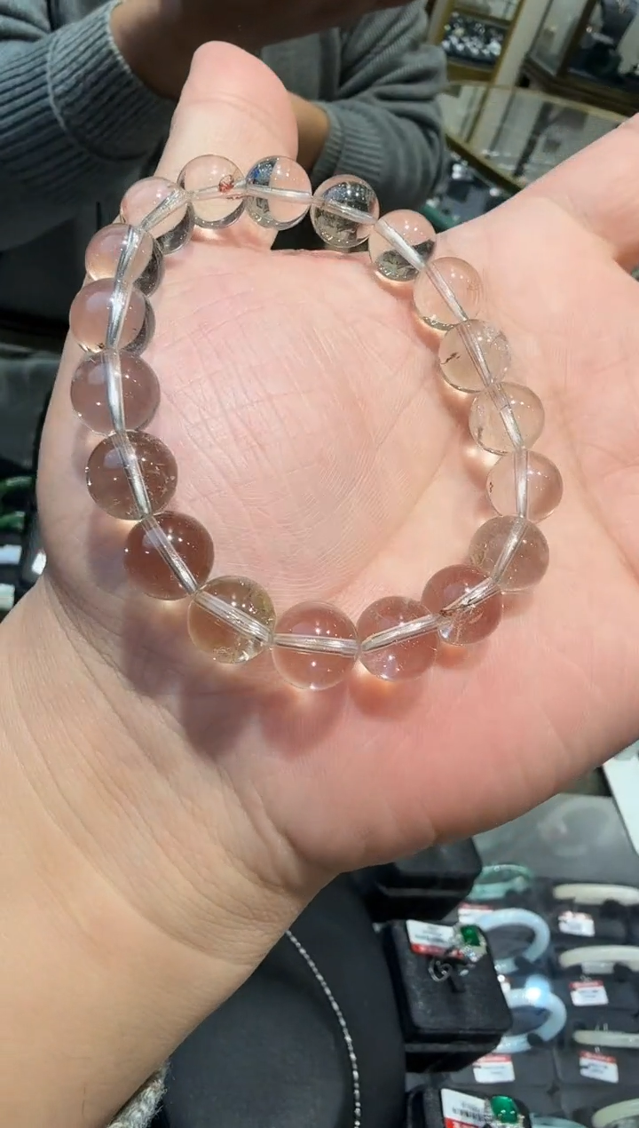 未镶嵌手链水晶多样性发一