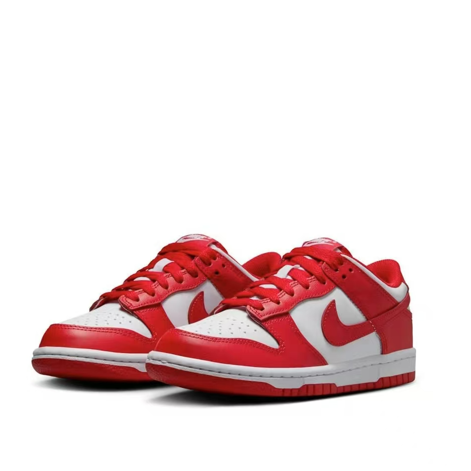NIKE/耐克双旦礼官方 DUNK(GS)女子低帮新年红板鞋FB9109119