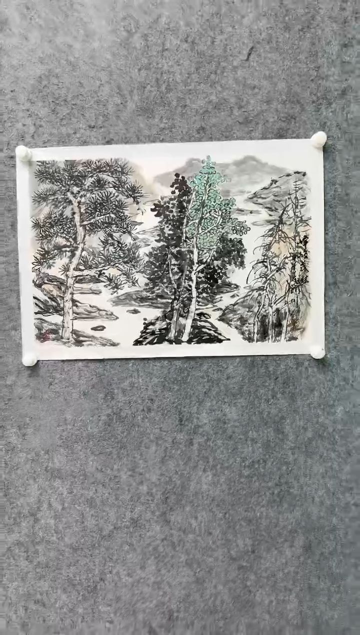 【闪购商品】绘画贺润川-2.7平尺-国画