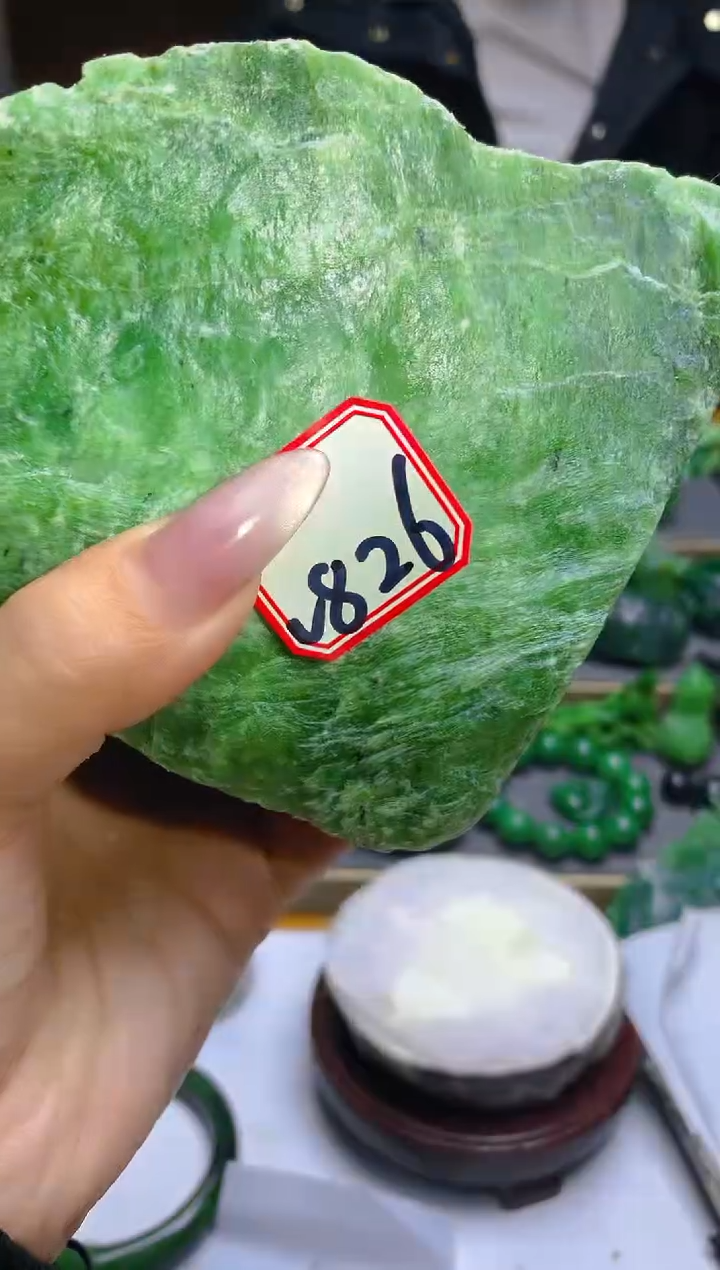 【闪购商品】和田玉（碧玉）珠宝半成品未镶嵌1