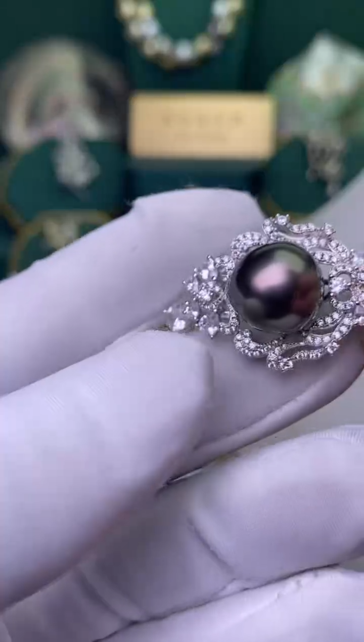 【闪购商品】海水珍珠颈饰银S925镶嵌13-14