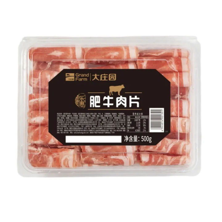 Grand Farm/大庄园肥牛肉片500g