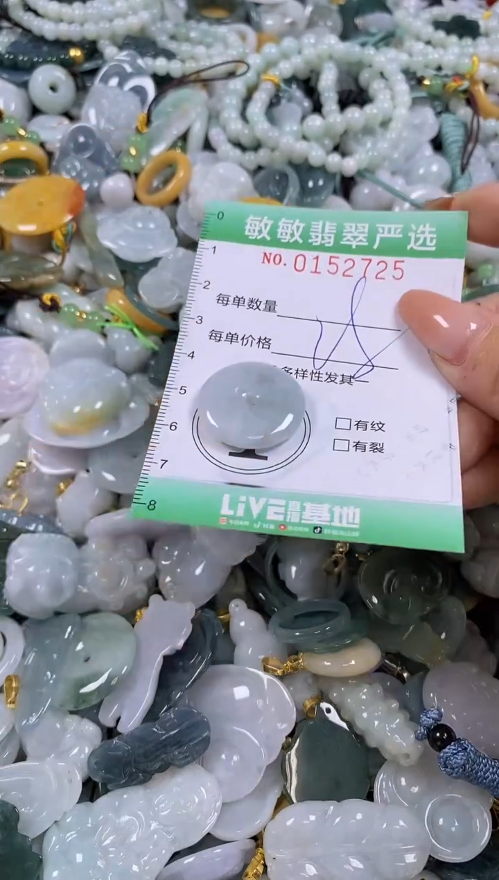 翡翠未镶嵌颈饰闪购0152725