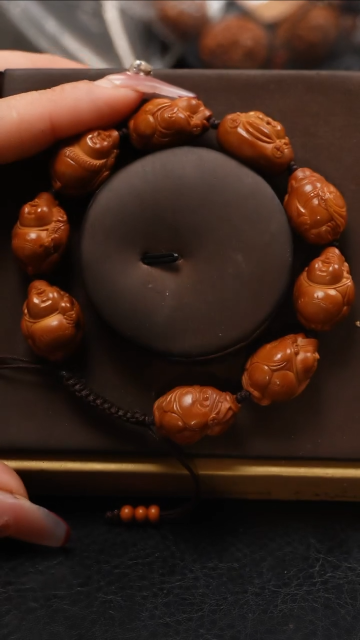 【闪购商品】橄榄核手串/手链橄榄核雕文玩作品