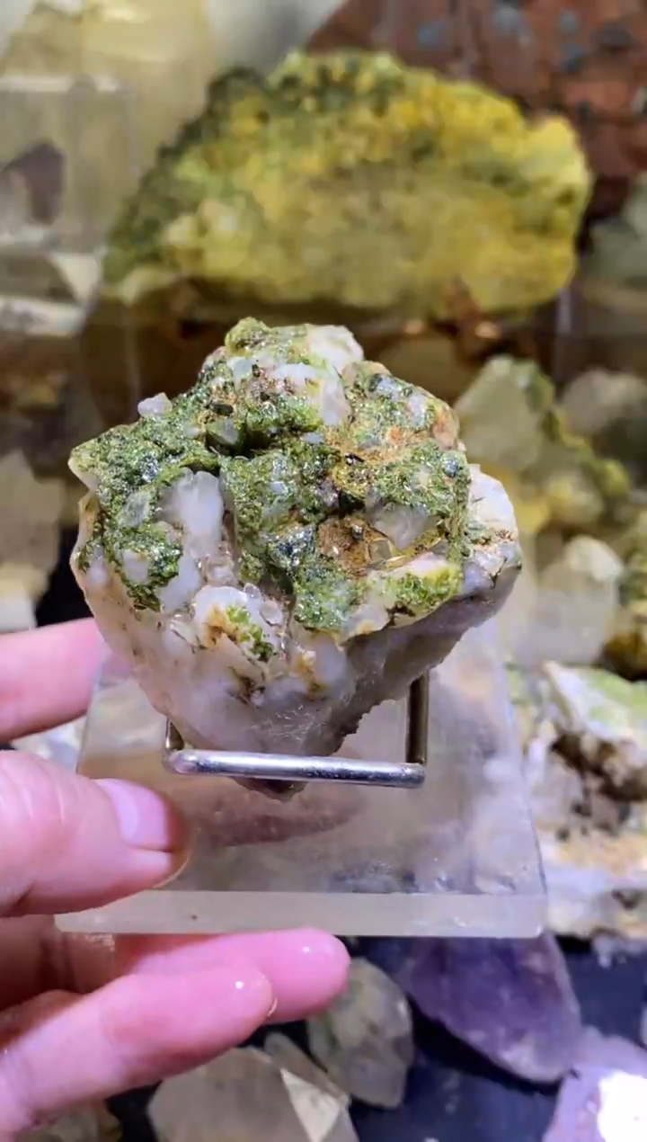 未镶嵌珠宝半成品水晶87号138g四川超七花园水晶