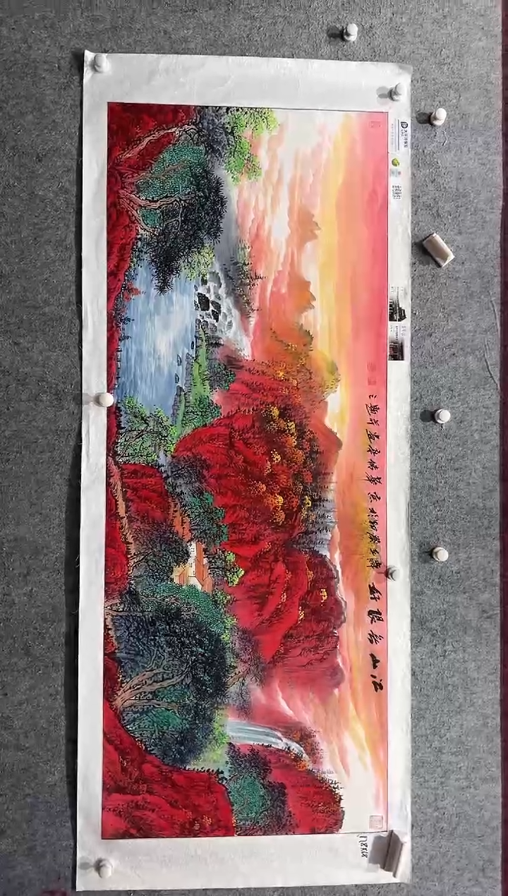 国画张传亭老师的作品3