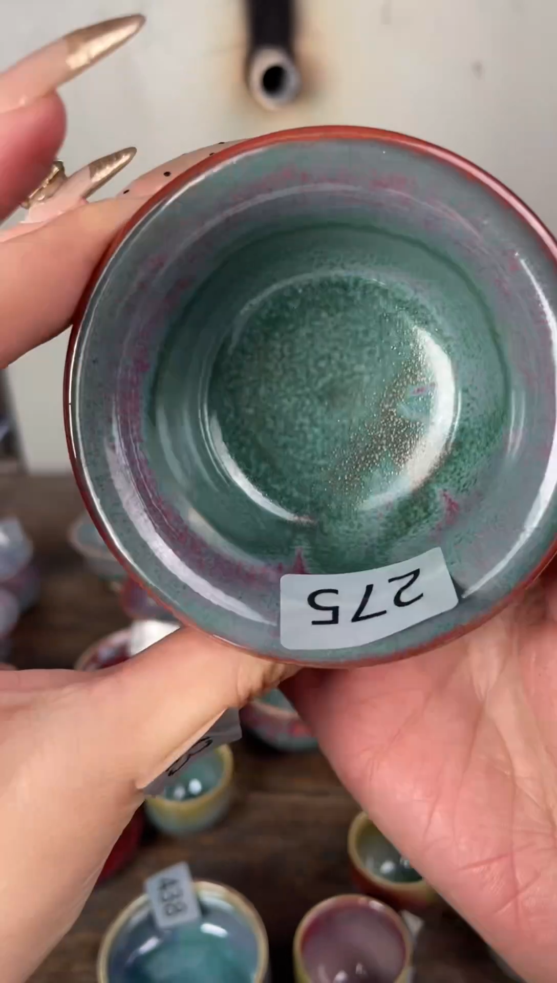 【闪购商品】摆件钧瓷手工茶器窑变
