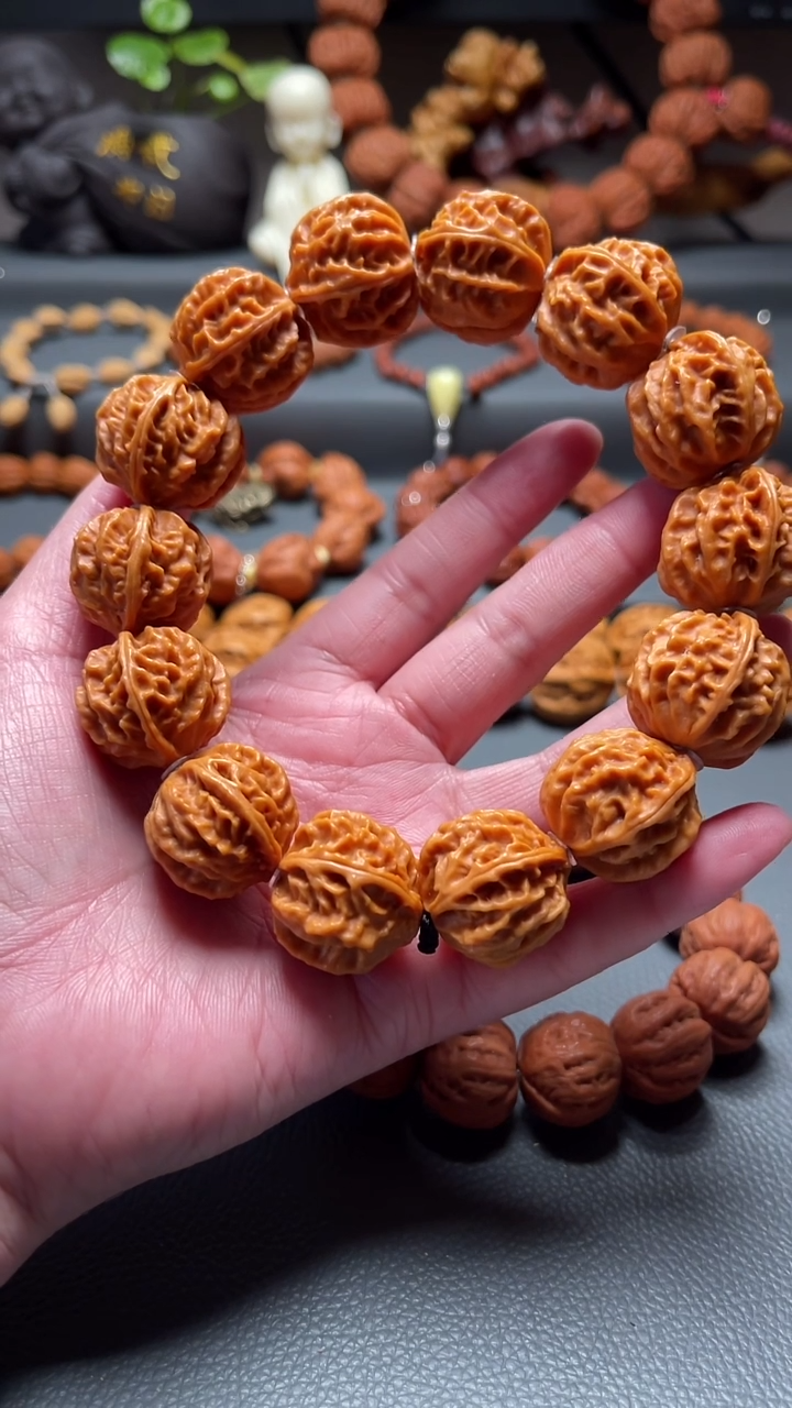 【闪购商品】文玩核桃吊坠文玩手串