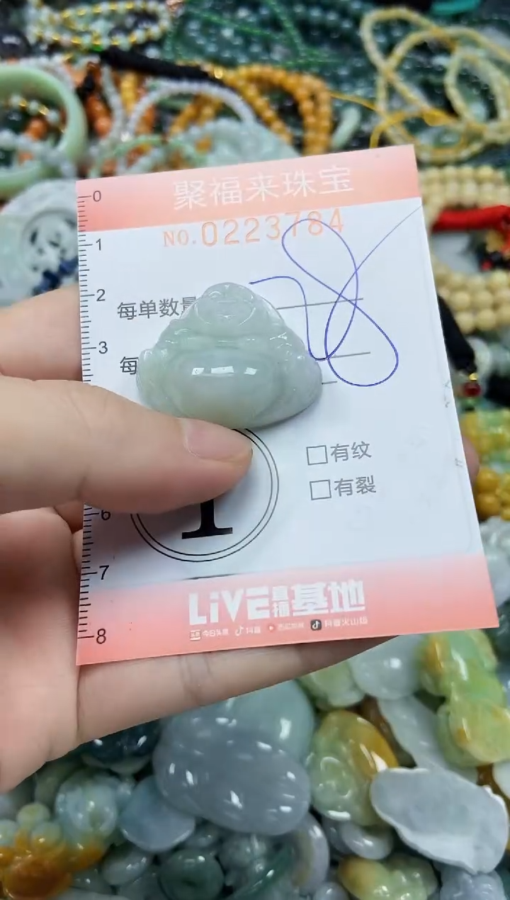 未镶嵌挂件翡翠闪购0223784