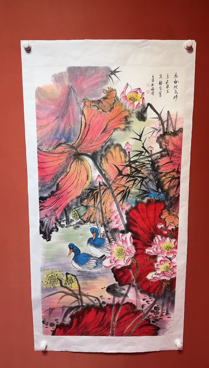 国画湖社画会/谢福堂-12-24-65