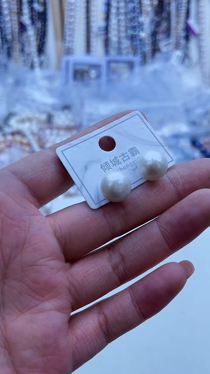 【闪购商品】淡水珍珠耳饰未镶嵌252