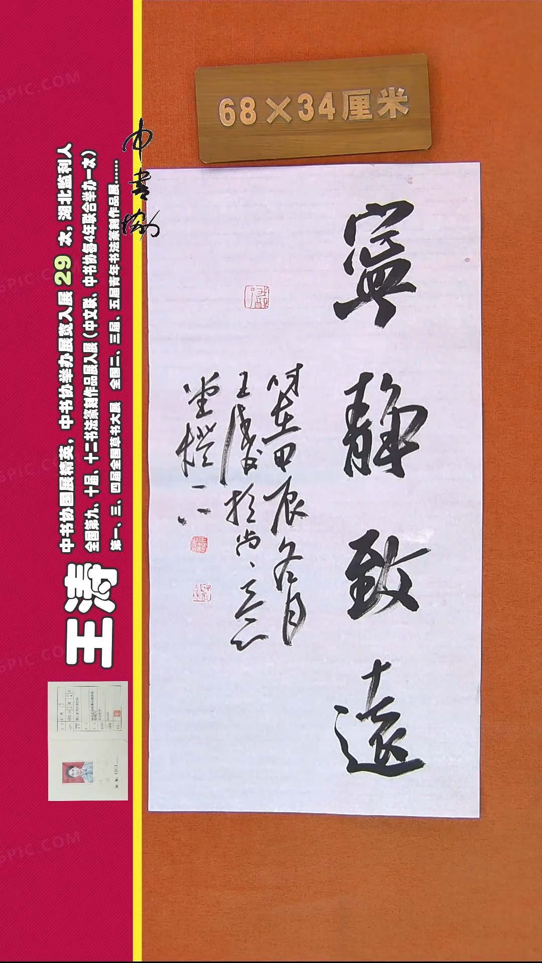 【闪购商品】书法209王涛书法作品