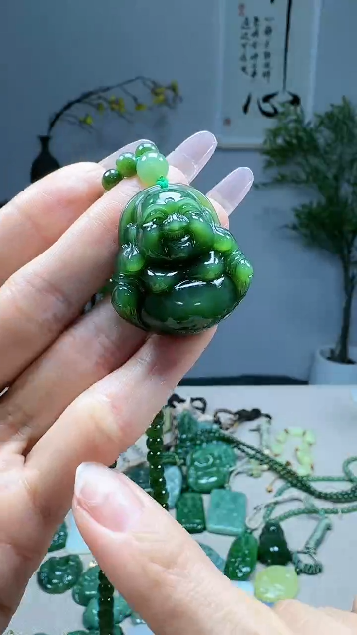 未镶嵌和田玉挂件1