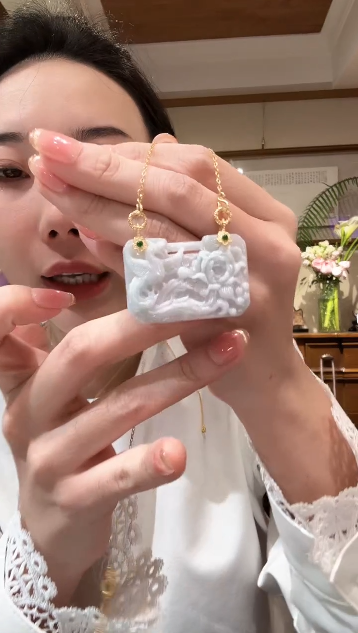 【闪购商品】翡翠颈饰未镶嵌国风