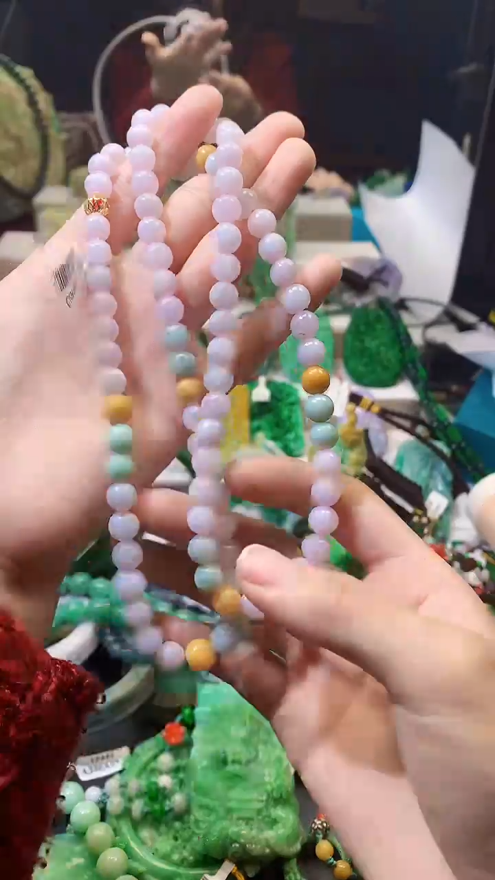 颈饰未镶嵌翡翠天然缅甸a货翡翠