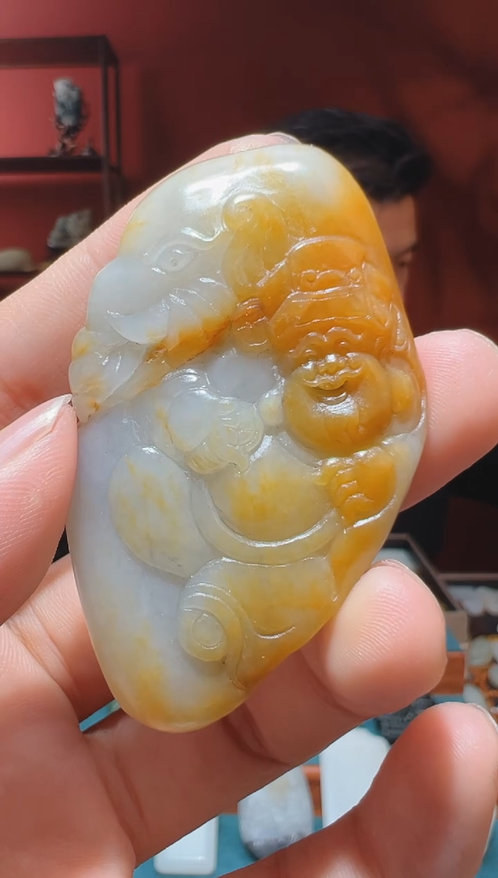 【闪购商品】和田玉吊坠(不含链)未镶嵌1