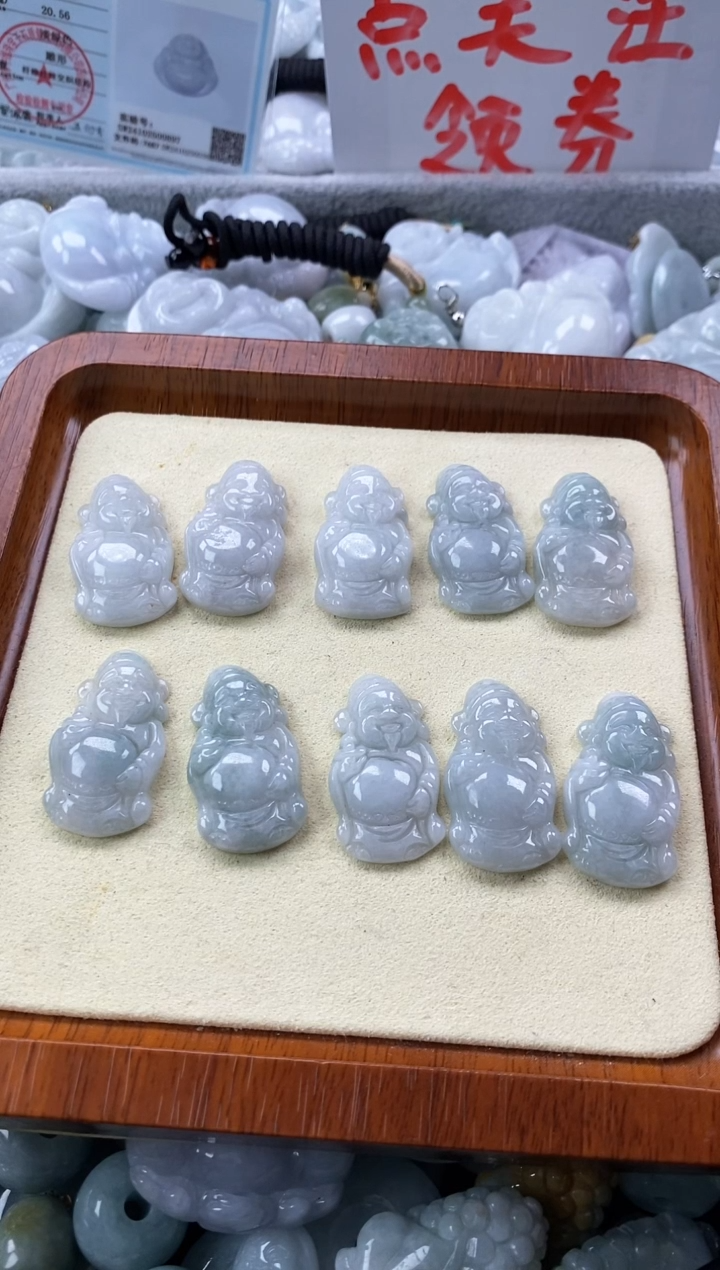 翡翠未镶嵌颈饰缅甸A货翡翠CS