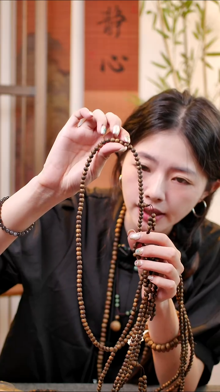 沉香沉香碎屑卡8圆珠108多圈保33配碎屑香粉多样 性发一 30