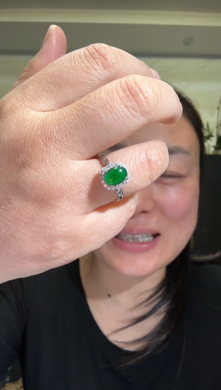 颈饰银S925镶嵌翡翠00005315