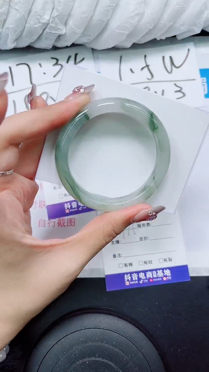 【闪购商品】石英质玉手镯未镶嵌S334-54/55