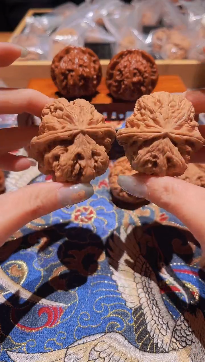 把件文玩核桃080粗筋