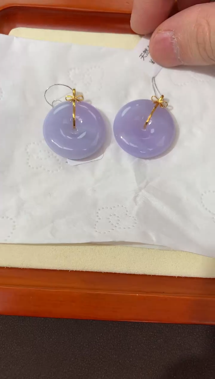 【闪购商品】翡翠颈饰18K金镶嵌天然缅甸a货翡翠(多样性发其一)