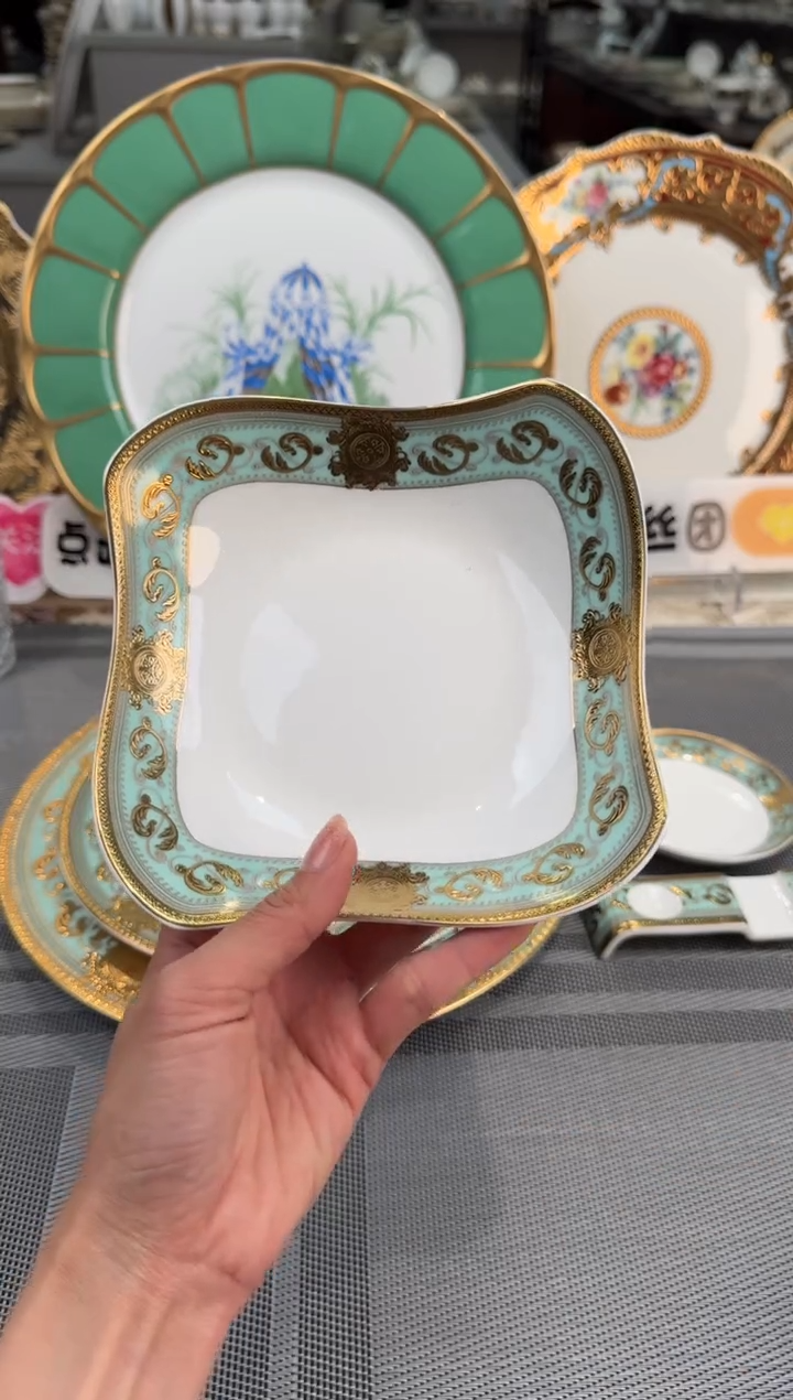 【闪购商品】瓷片沙拉碗2个福利款