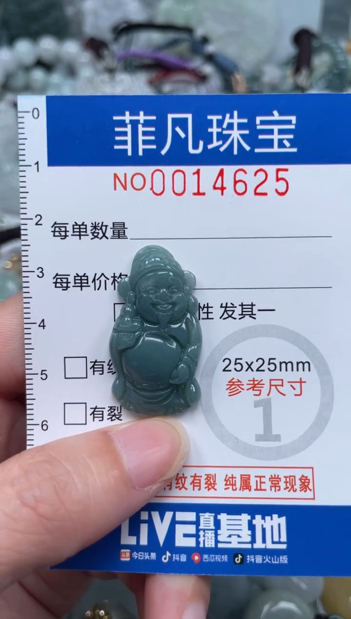 颈饰未镶嵌翡翠14625