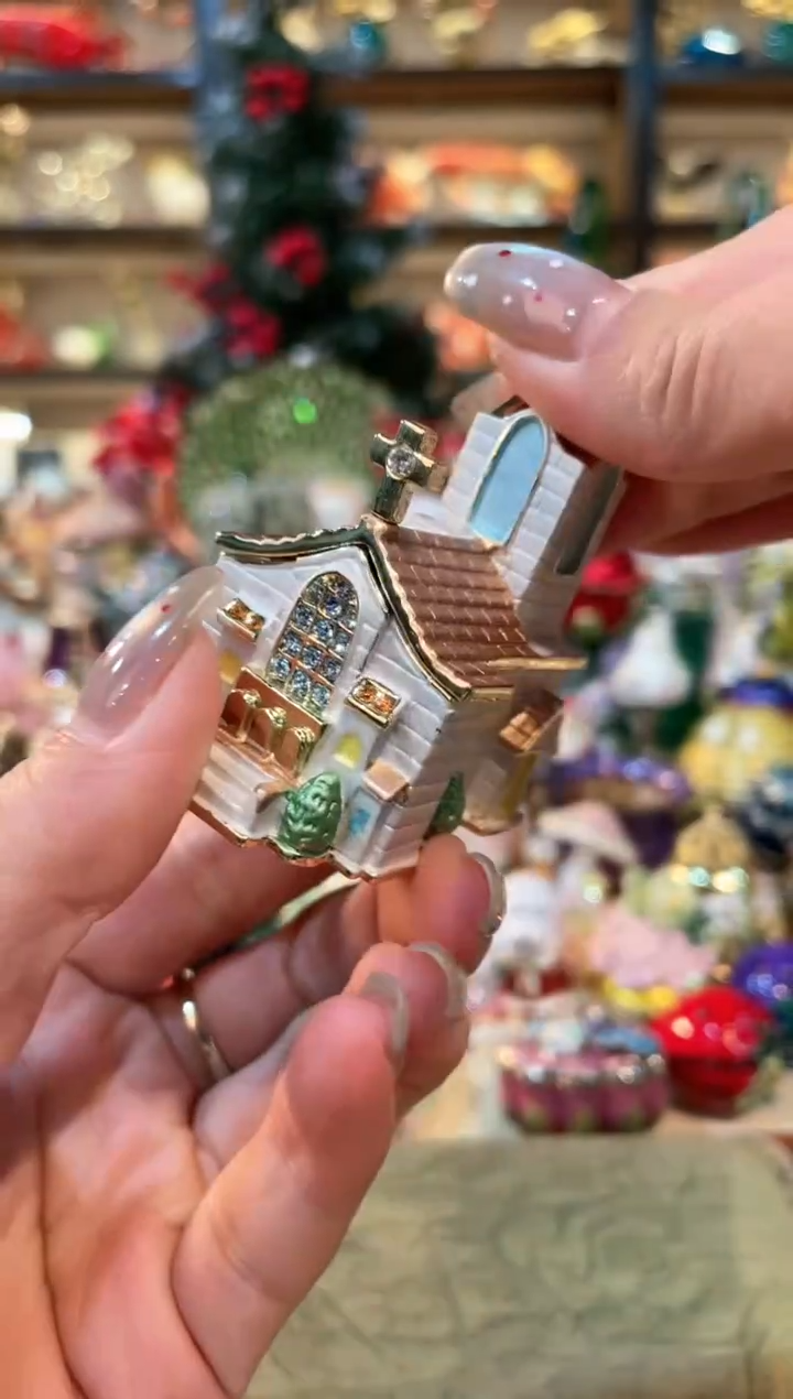 【闪购商品】 珐琅彩精致首饰盒