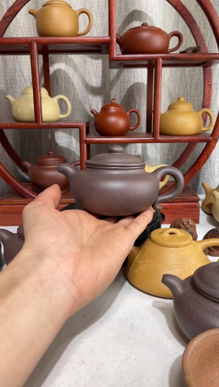 【闪购商品】紫砂茶壶台西底槽青手工泥大亨仿古
