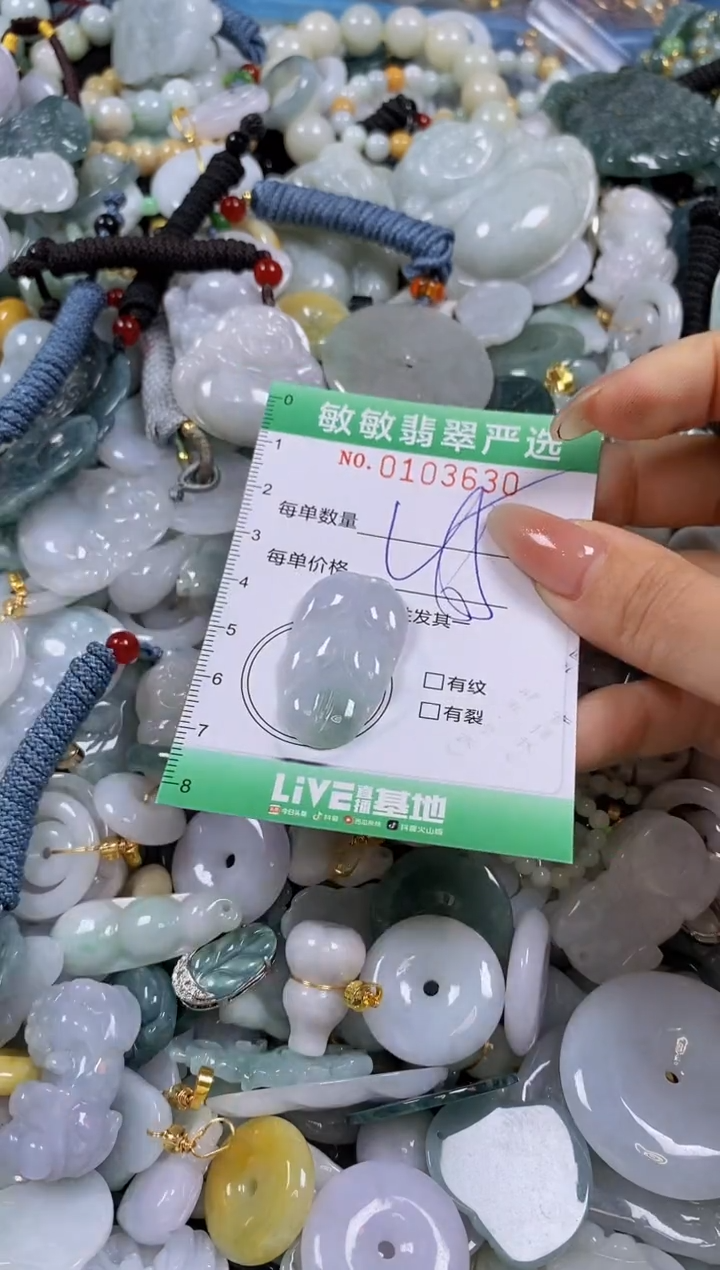 【闪购商品】翡翠颈饰未镶嵌闪购0103630