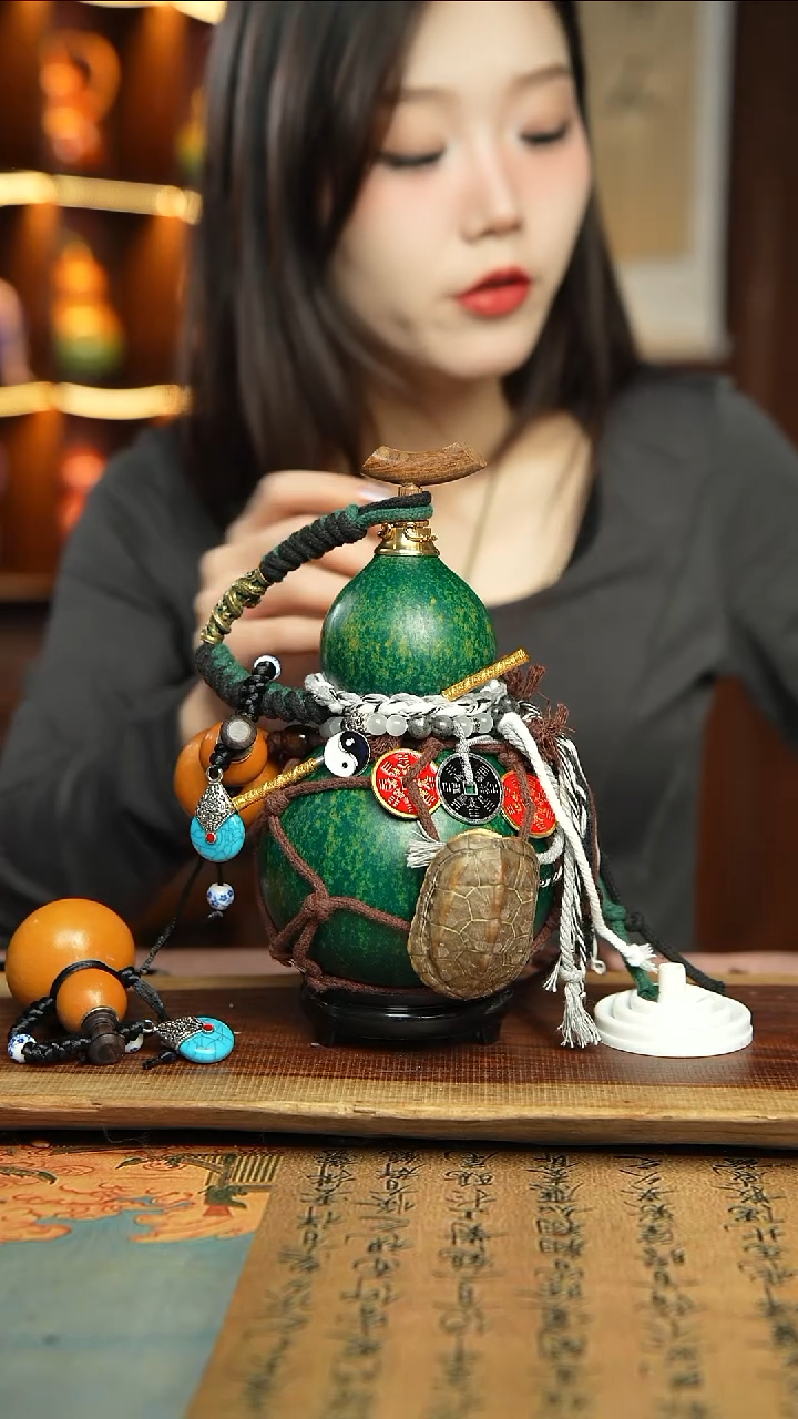 21号精品大漆酒葫芦防腐防渗装水茶酒