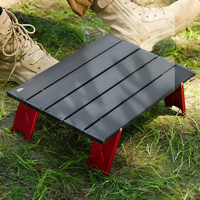 【原始人玲珑折叠桌】户外迷你小桌徒步折叠便携桌茶几轻量露营野餐