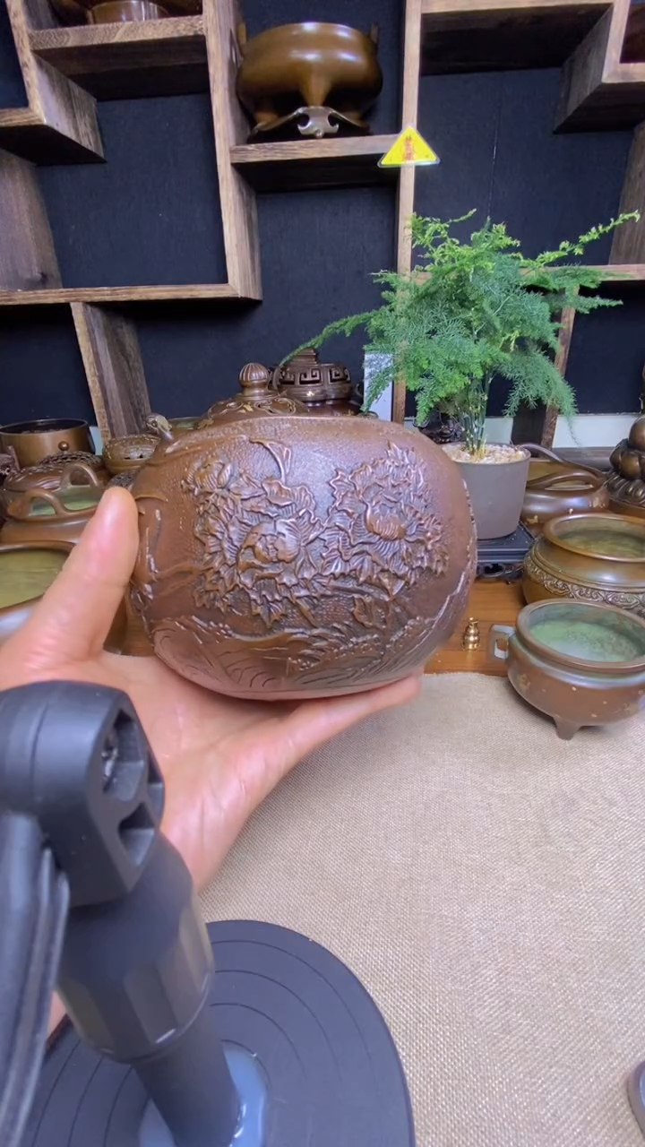 【闪购商品】苏工 普工精品铜 摆件熏香炉/摆件