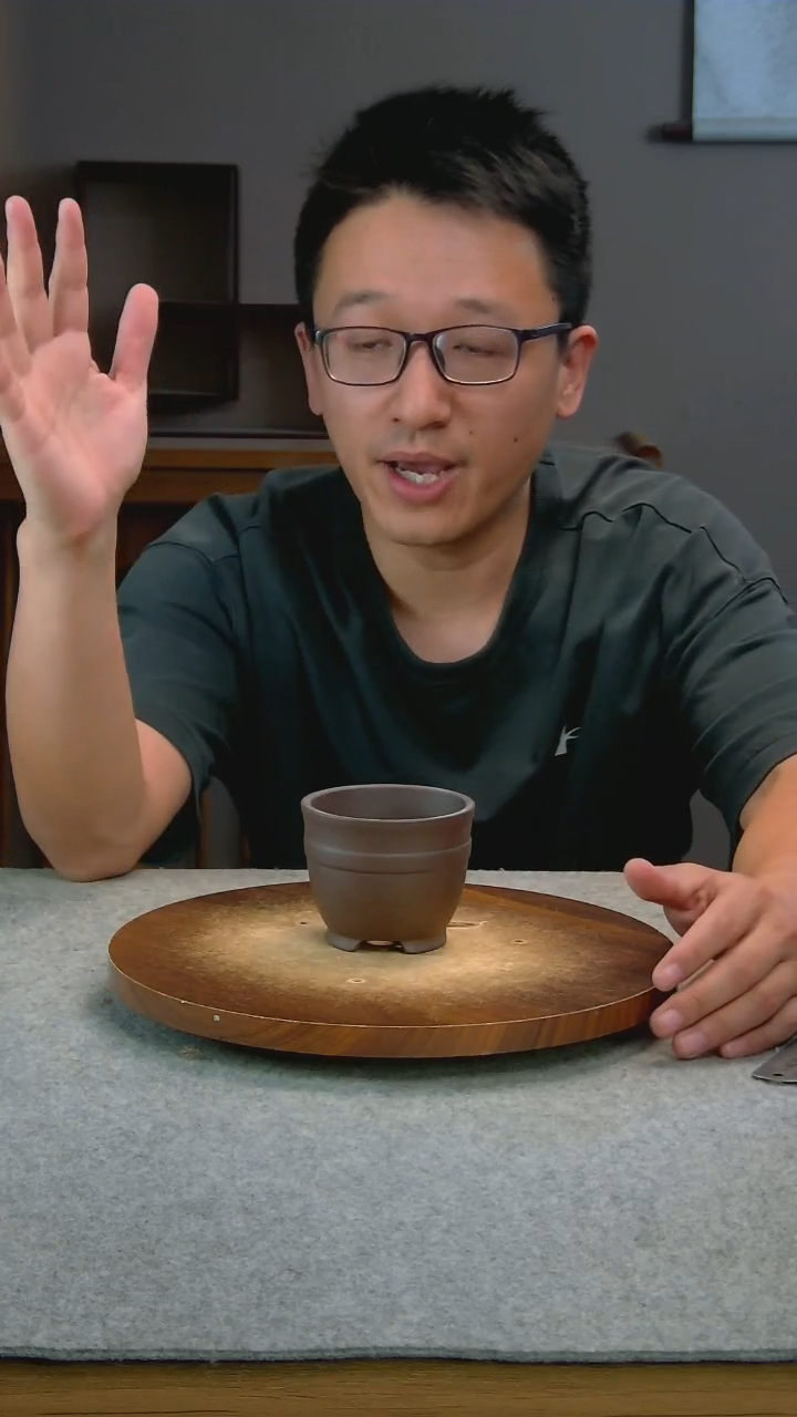 K2艾砂宜兴紫砂花盆