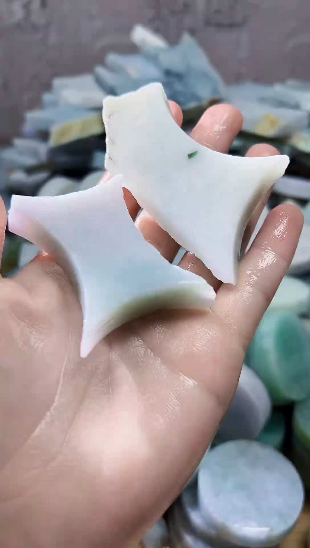 裸石翡翠天然翡翠A货余 南 607