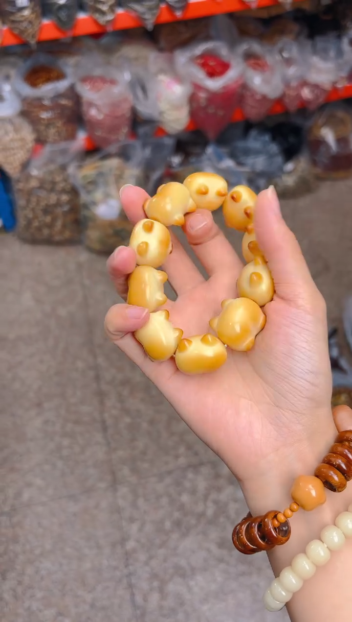 吊坠菩提根/象牙果大卡柯基屁屁全