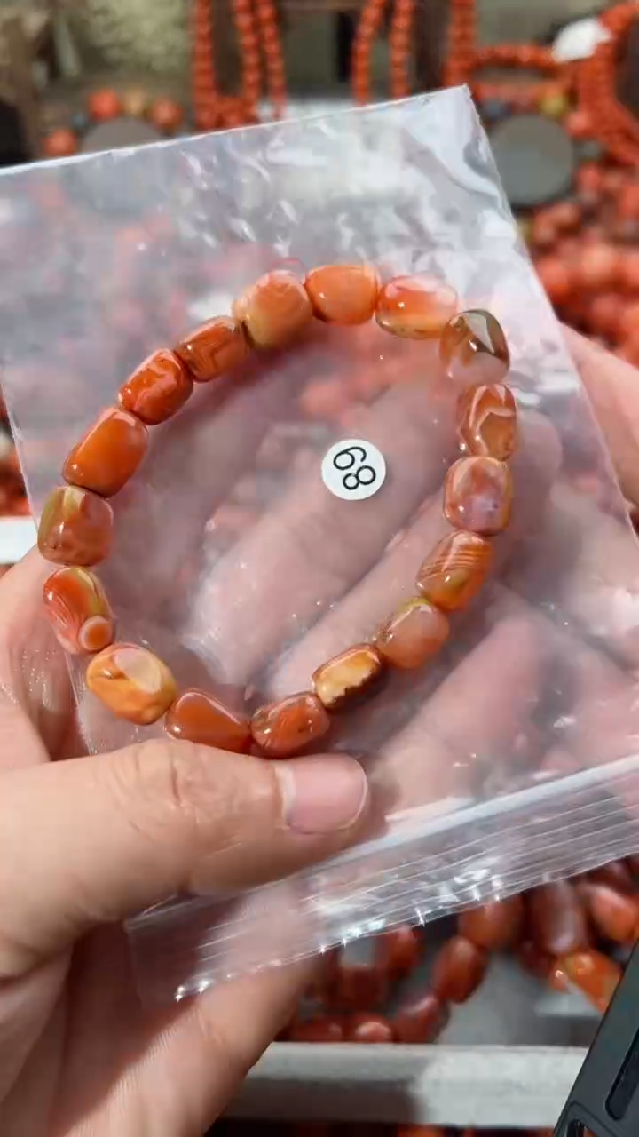 【闪购商品】南红玛瑙未镶嵌手串9