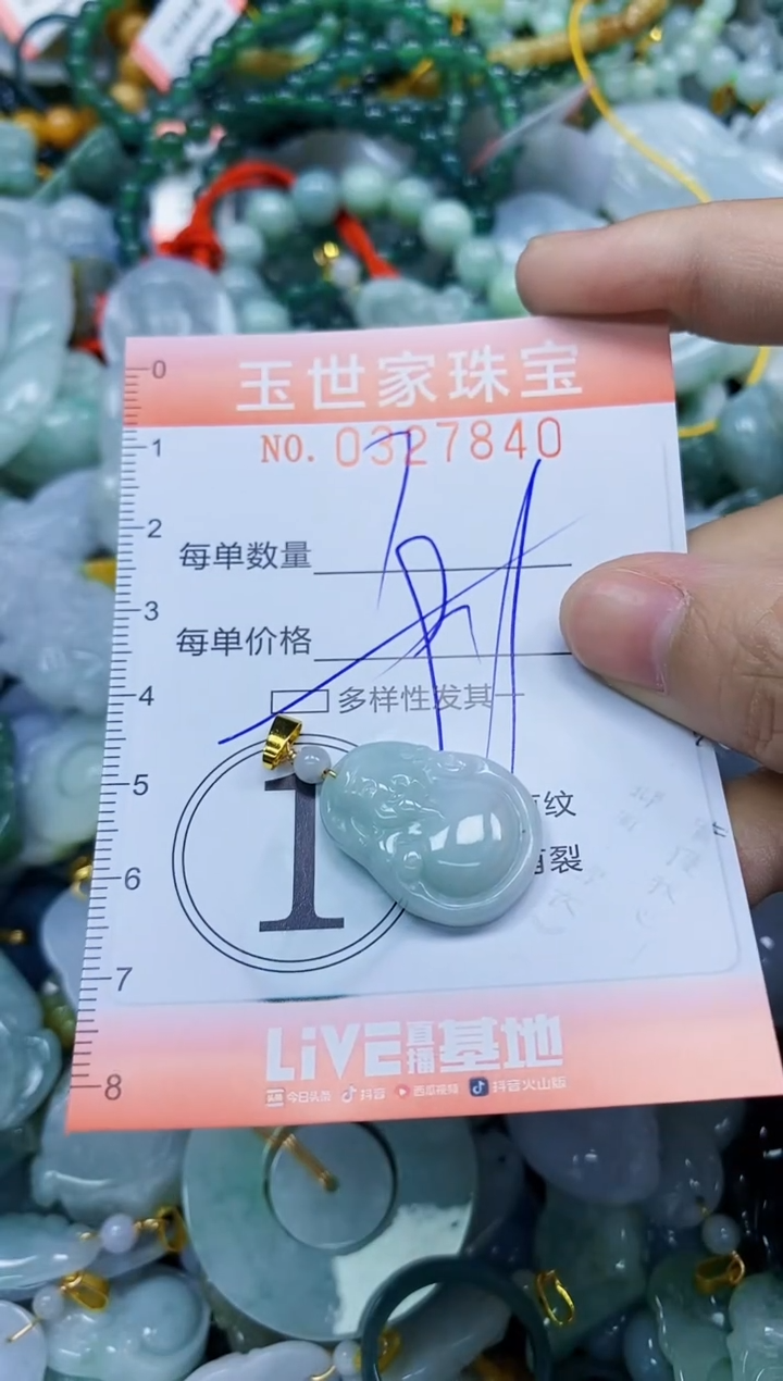 翡翠未镶嵌颈饰闪购327840多样性发其一